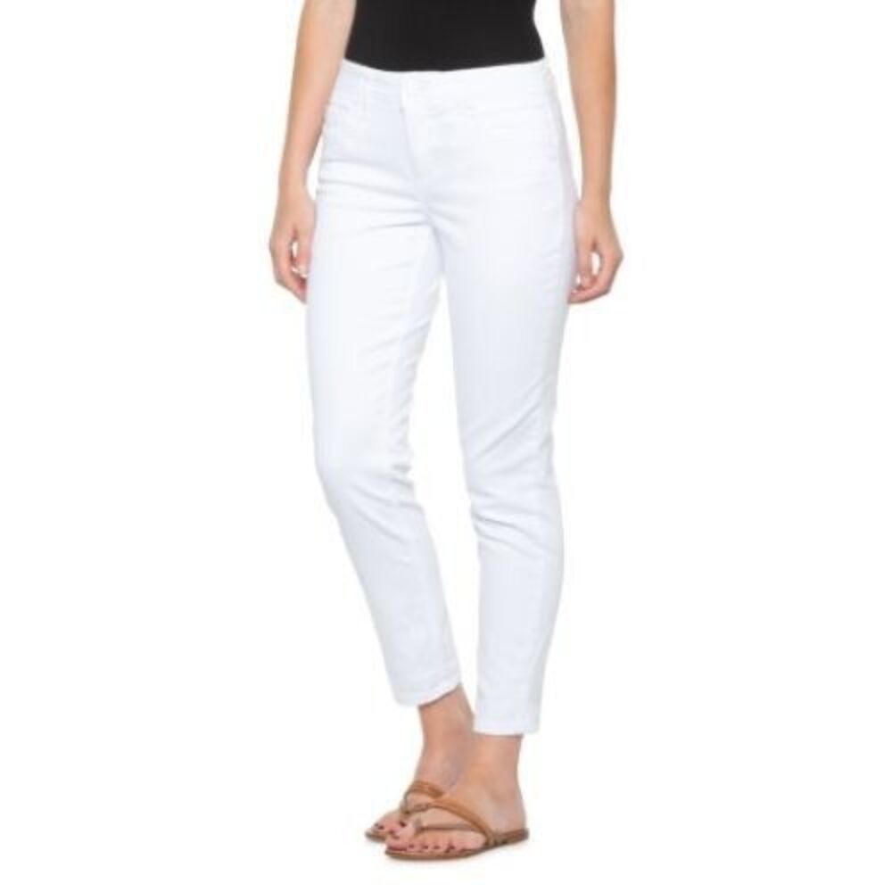 Democracy Ab Technology Booty Lift Jeans Womens 6 White Slimming Skinny NEW